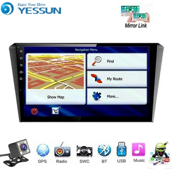 YESSUN Par Volkswagen Lamando. Gada Auto Android Multimediju Atskaņotāju Auto Radio, GPS Navigācija, Lielais Ekrāns Spogulis Saites