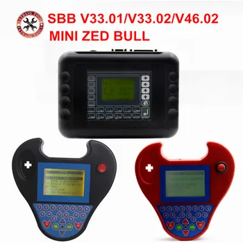 2018 Jaunākās SBB V33.02 SBB V33.01 V46.02 Galvenais Programmētājs Smart Mini Zed-Bull Zed Bull Auto Atslēgu Retranslatoru Bezmaksas Piegāde