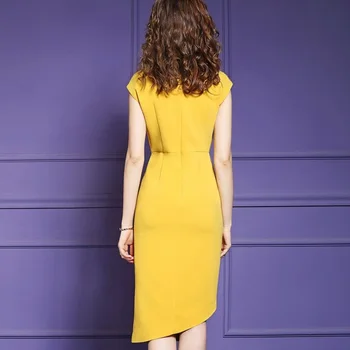 2019 jauna rudens Sievietes Luksusa Dizaina Dimantu Puse Kleita sexy Nagu biezumu kleita Plus Lieluma Asimetrisks Slavenības vasaras kleitas