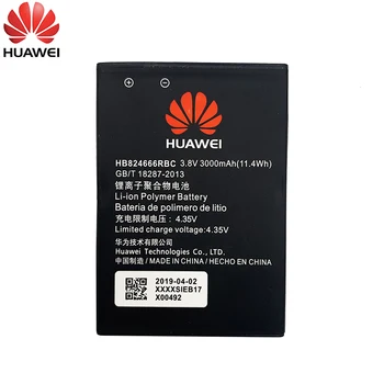 Hua Wei Sākotnējā HB824666RBC Akumulatoru Huawei E5577 E5577Bs-937 E5577s-321 Batteria Reālās Spējas 3000mAh WIFI Router