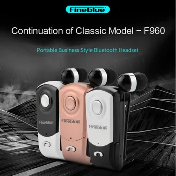 2gab Fineblue F960 Bezvadu Bluetooth Austiņas Earbuds Brīvroku Mic Aicina Atgādināt Austiņas Vibrācijas Valkāt Klipu Vadītāja Austiņas