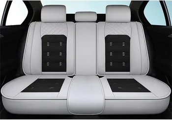 Universal Fit Automašīnu Sēdekļu Pārvalki Honda Lexus, Nissan MINI Volvo Kia Hyundai Izturīga PU Ādas Piecas vietas SUV Bez handra
