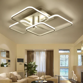 Radošas personības vienmērīga apgaismojuma intensitātes led griestu gaismas mūsdienu dzīvojamā istaba guļamistaba Griestu lampas apgaismojums