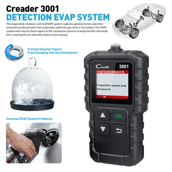 GrandEver X431 CR3001 Pilna OBD2 skeneri OBDII Kodu Lasītājs izslēgt motoru gaismu bezmaksas atjauninājumu, Auto Diagnostikas rīkus pk cr319 ELM327