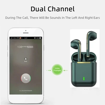 Bezvadu Earbuds, Bluetooth Austiņas, SBC TWS Austiņas Ar Mic Uzlādes Gadījumā Xiaomi Huawei Touch Kontroli Bezvadu Austiņas