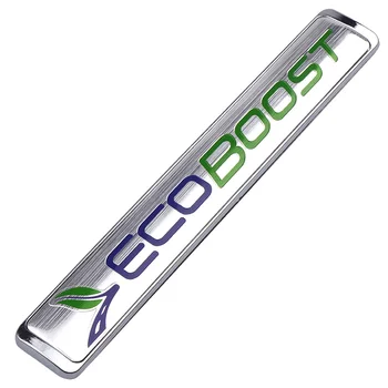 3D ABS Ecoboost Automašīnas SUV Kravas automašīnas Pusē Spārns Aizmugurējais Bagāžnieka Emblēmas Nozīmīti, Uzlīmi, Uzlīmes Ford-S-MAX Ecoboost Dzinēja Auto stils