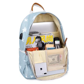 061018 jaunu karstā yesetn studentu schoolbags sieviešu audekls ceļojumu mugursoma
