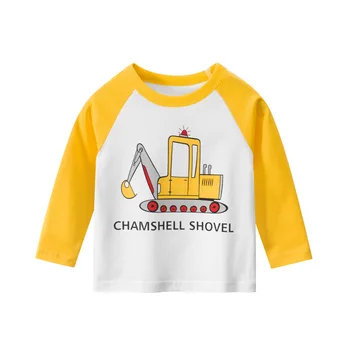 2020. gada vasaras jauniem produktiem, bērnu apģērbu karikatūra īsām piedurknēm zēnu T-krekls bērniem drēbes īsām piedurknēm puiku drēbes