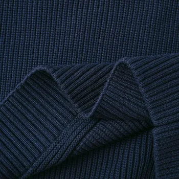 2019 vīriešu ziemas jauni mīksti kokvilnas džemperis augstas kvalitātes apaļa kakla modes pulovers gadījuma biezs džemperis