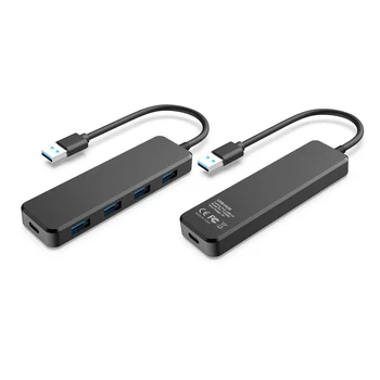 4 Porti Ar Spēļu Pagarināt Kabeli Converter USB3.0 Hub Ātrgaitas Portatīvo Flash Drive Sadalītāja Stabils Datoru Piederumi