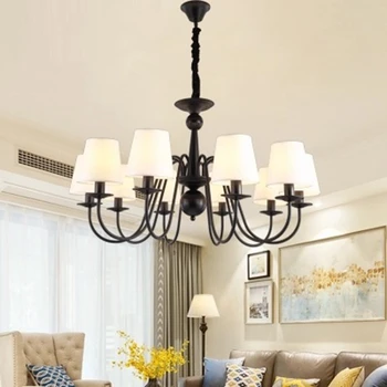 LukLoy LED Lustras Apgaismojums Dzīvojamā Istabā, LED Gaismas, Virtuves, Lampas Vintage Karājas Lampas Griestu Lampas Guļamistabas Apgaismes Ķermeņi