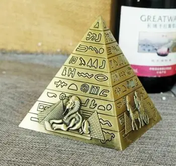 Ēģiptes piramīdas brīnums galvanizācijas izsmalcinātu meistarība suvenīri sakausējuma lielās vējdzirnavas istabas pasaules slavens orientieri