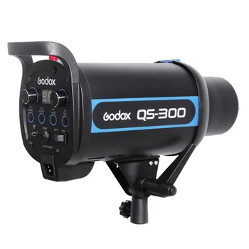Godox 300Watts QS-300 QS300 300W Studio Strobe Foto Zibspuldzes Gaismas Lampa Portretu Kāzu Modes mākslas Foto