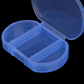 1pc Mini Portatīvo Tableti Gadījumos, Plastmasas Medikamentu Uzglabāšanas Pill Box Ceļojumu Organizators Salokāma Kaste Tablete Kārtotāja Konteineri Jaunas