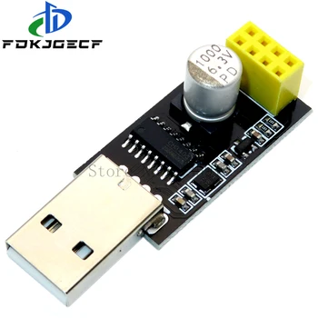 ESP01S Programmētājs Adapteris UART GPIO0 ESP-01 Adaptater ESP8266 CH340G USB, lai ESP8266 Sērijas Bezvadu Wifi Developent Valdes Modulis