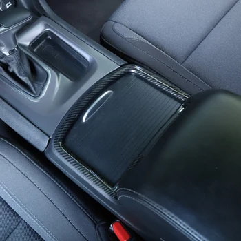 Oglekļa Šķiedras Kausa Turētāja Vāku Apdares Dekoru, Uzlīmes par Dodge Charger-2020