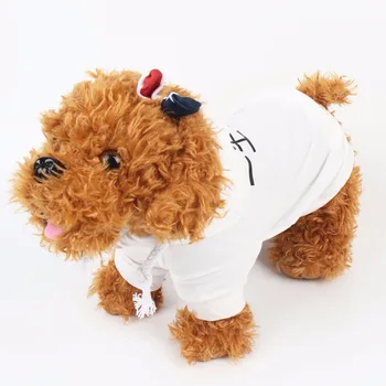 PipiFren Balts Suņiem, Hoodies ar Ķīniešu Vārdus Drukāšanas apģērbu Apģērbu Kaķi Mēteļi Apģērbi XS-XL ropa para perro