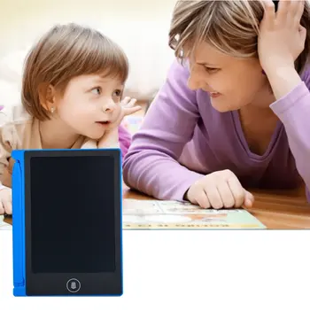4.4 collu Elektriskie LCD Ekrāns, Rakstot Ciparu bloku Bērnu Zīmēšanas bloks Rokraksta Valdes Portatīvo Mājas Elektrības Valde