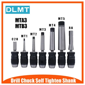 Automātiskās Bloķēšanas Čaks 1-16mm B16 B18 un Konusveida Stieni MTA3 MTB3 1-13 3-16 Apstrādes Centrs Urbšanas Mašīnas