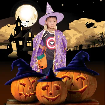 Halloween apmetnis bērniem kostīmu cape puse Drēbes Apmetnis Cosplay Drēbes, Kostīmi Bērniem, apdares Halloween Pasākums Puse Dekori