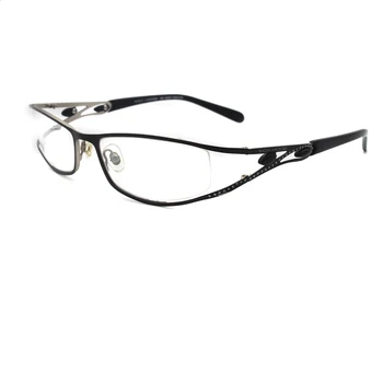 Jauno Modes Itālija Dizaina Glāzes Par Vīriešiem vai Sievietēm, Black acetate Brilles Briļļu RM00503-C1