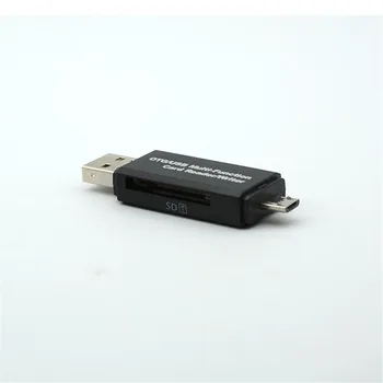 Micro USB OTG USB 2.0 Adapteris SD Karšu Lasītājs Android Tālrunis Tablet PC Jaunu