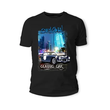 2019 Jaunu Vīriešu T Krekls, T-Krekls, Itālija Classic Legend Automašīnu 250 GT Pasūtījuma Blau Auto Youngtimer seno spēkratu Herren T Krekls