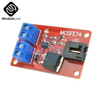 1 Kanāls 1CH 1 Maršrutu MOSFET Pogu IRF540 + MOSFET Slēdzi Valdes Modulis Arduino