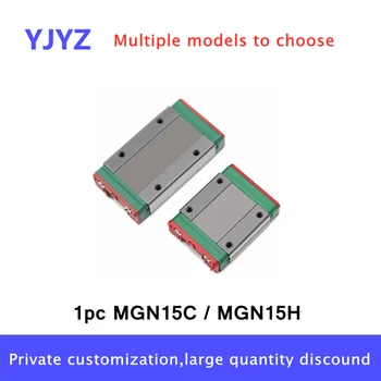 MGN15H MGN15C pārvadājumi bloks MGN15, lineārie guide, 3d printeri, CNC daļas