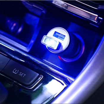 Auto Universālo USB LED Dekoratīvās Gaismas Auto Daļas volkswagen golf 5 amg vw b5, audi a6 opel insignia focus mk1 galaxy saab