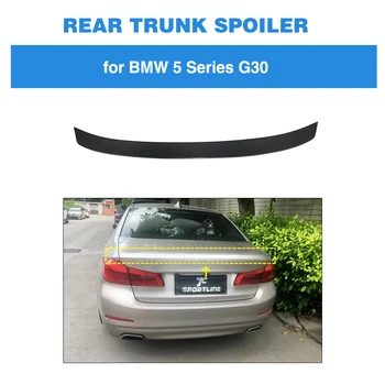 Aizmugurējais Spoileris BMW 5 Sērijas G30 G38 F90 M5 2017 - 2019 Oglekļa Šķiedras Trunk Boot Lūpu
