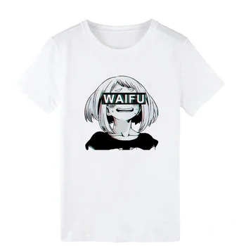 Ir 2021. Waifu Himiko Toga T Krekls Sievietēm Karikatūra T-krekls Sievietēm Harajuku Boku Nav Varonis Augstskolu Anime Drukāt Top Lakrosa Sieviešu Drēbes