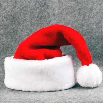 Wjustforu Ziemassvētku Cepures Pieaugušajiem Bērniem Ar Augstas Kvalitātes Plus Samta Sabiezēt Ziemassvētku Puse, Kas Ziemassvētku Dāvanu Rotājumi