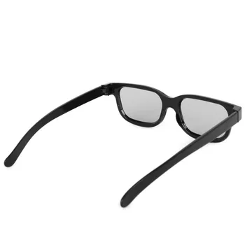 Augstas Kvalitātes H3 ABS Polarizētās Pasīvās 3D Brilles Melnā TV Nekustamā D 3D Kinoteātros