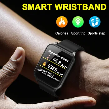 Jauns Ūdensnecaurlaidīgs Smart Watch Sirds ritma Monitors Aproce Aproce iOS, Android Sistēma DOM668