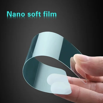 Labākais sprādziendrošas mīksto Nano aizsargājošu plēvi, Lai Huawei S7-701U 7.0