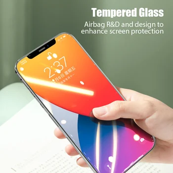 9D Pilnībā segtu Rūdīts aizsargstikls iPhone 12 11 7 8 6 6S XS Plus Pro Mini Max screen protector for iphone XR SE 2020 X
