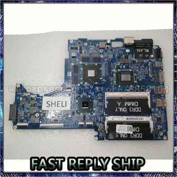 SHELI Dell 15z L511z klēpjdators Mātesplatē notebook pc mainboard ar I7-2640M DASS8BMBAE1 KN-00CJ88 00CJ88 testēti ok