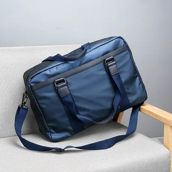 Vīriešu Āra Ceļojumu Soma, Ūdensnecaurlaidīga Neilona Somā Augstas Kvalitātes Pleca Somas Lielu Jaudu Messenger Bag Black Blue XA377F