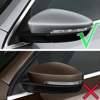 2gab Chrome Automašīnas Atpakaļskata Spoguļa Apdare Vāka Sānu Durvis Atpakaļskata Vāks VW Passat B7 no 2010. līdz. gadam CC 2008-2018 EOS Scirocco MK3 Je