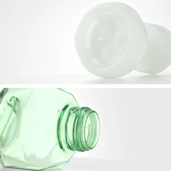 300ml Putu Pudele Ziedu formas Burbulis Roku Ziepes Pudeli Sejas Tīrīšanas Putas Sub-pudele Atsevišķu Pudelēs Sejas Mazgāšanas Pudele