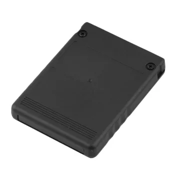 Kompakts Dizains Melnā 8MB Atmiņas Kartes Atmiņas Paplašināšanas Karti Piemērots Playstation 2 PS2, Melna 8MB Atmiņas Karte Dropshipping