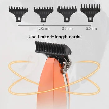 Matu Griešanas Frizētava Profesional Pilns Komplekts Vīriešiem USB 2 stundas ātrās uzlādes Asu asmeni Dažādas frizūras var samazināt U427