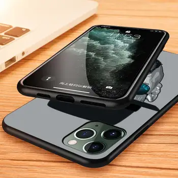 Heisenberg Breaking Bad Apple iPhone 12 Pro Max Mini 11 Pro XS Max X XR 6S 6 7 8 Plus 5S SE2020 Melnais Tālrunis Lietā