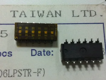20PCS/DAUDZ Importēti CTS plāksteris, 6 bitu skala slēdzis, 219006LPSTR-F kāju slēdzis, ar 2.54 MM slēdzis