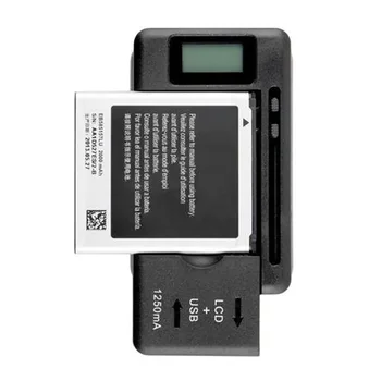 Jaunu Mobilo Universālais Akumulatoru Lādētājs ar LCD Indikators Ekrāna Mobilo Tālruņu USB-Ports Karstā Veicināšanas Vairumtirdzniecība