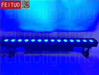 4gab/daudz COB 14X30W Sienas Mazgāšanas Āra Lineāro Floorlight RGB 3IN1 LED Bar Light Ūdensizturīgs Mazgāt Gaismas