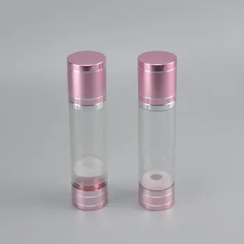 10pcs/daudz 100ml High-end kosmētikas iepakojuma pudeles bezgaisa pudeles plastmasas pudeles ar nospiests sūknis, Vakuuma kolbā