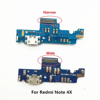 USB Uzlādes Lādētājs Dock Connector Flex Cable Uzlādes Ostas Valdes Xiaomi Redmi 3. Piezīme 3 Pro Redmi 4. Piezīme 4X