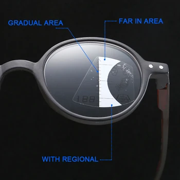 Zilead Anti Blue-Ray Lasīšanas Brilles Presbyopic Saprātīga Maiņa Uzmanība Augstas Izšķirtspējas Ērts gaisma Lasīšanas Brilles